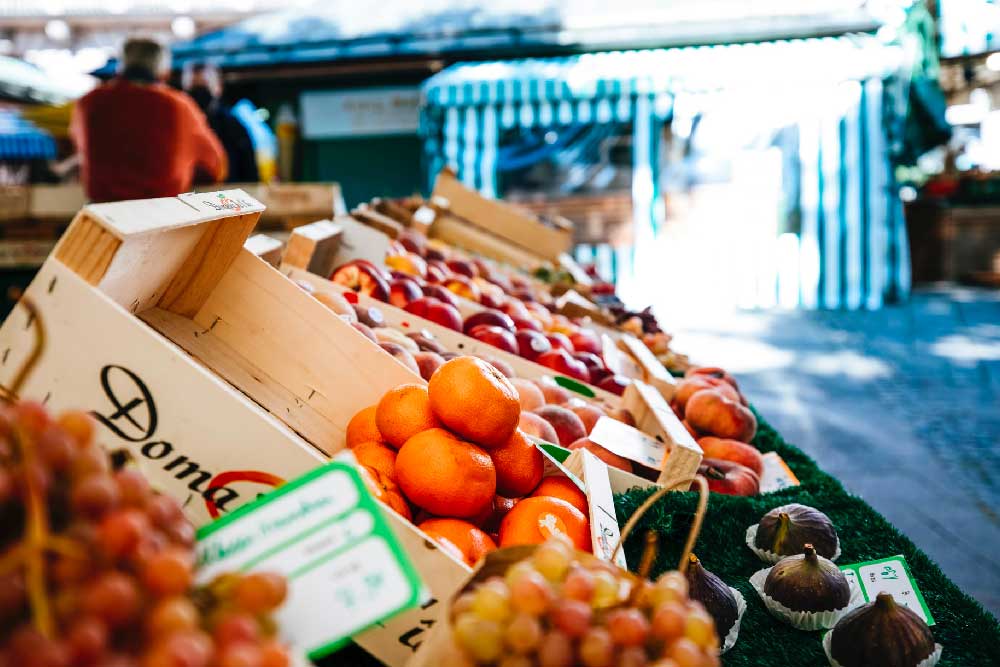 Il mercato Viktualienmarkt