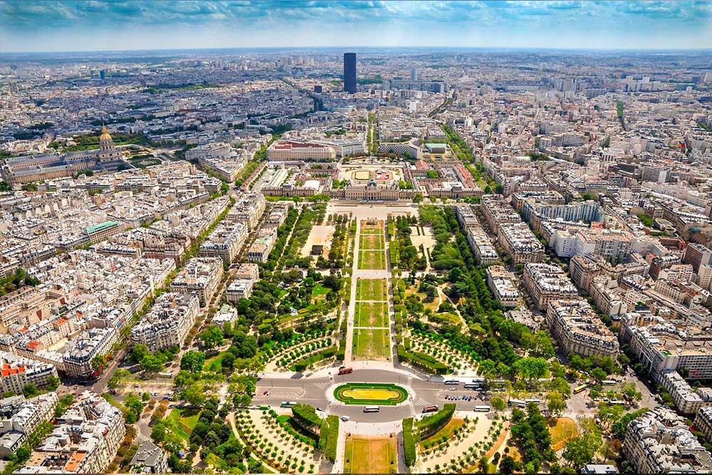 Vista dalla Torre Eiffel