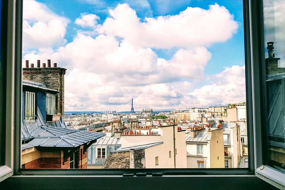 Vista sulla Torre Eiffel