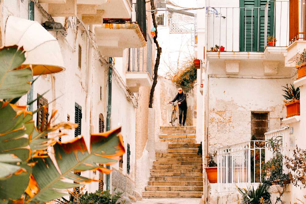 vista da Ponte Borbonico Polignano