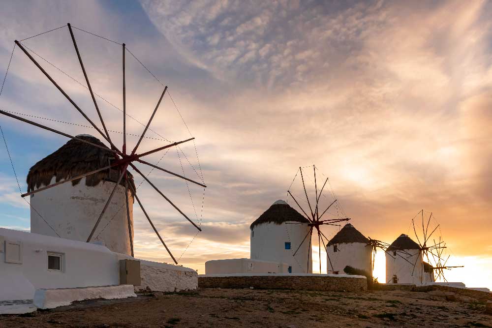 Mulini a vento di Mykonos