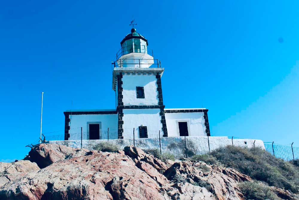 faro di Akrotiri Santorini