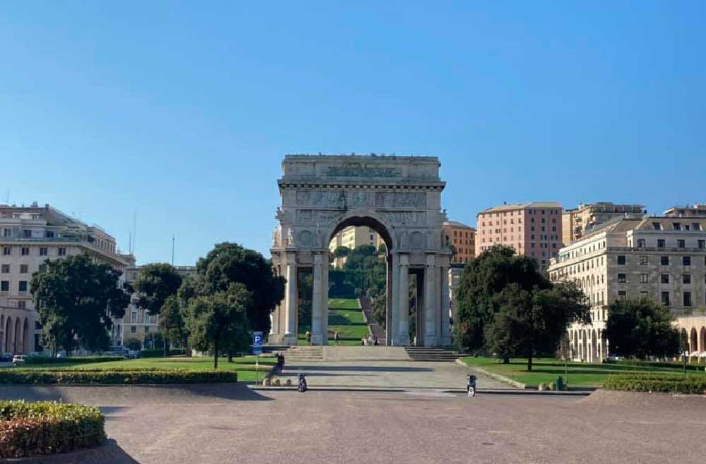 piazza della vittoria Genova