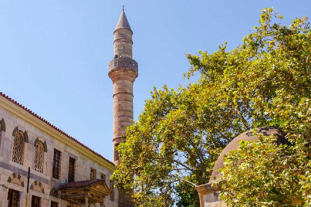 Castello di Neratzia e l'albero di Ippocrate Kos