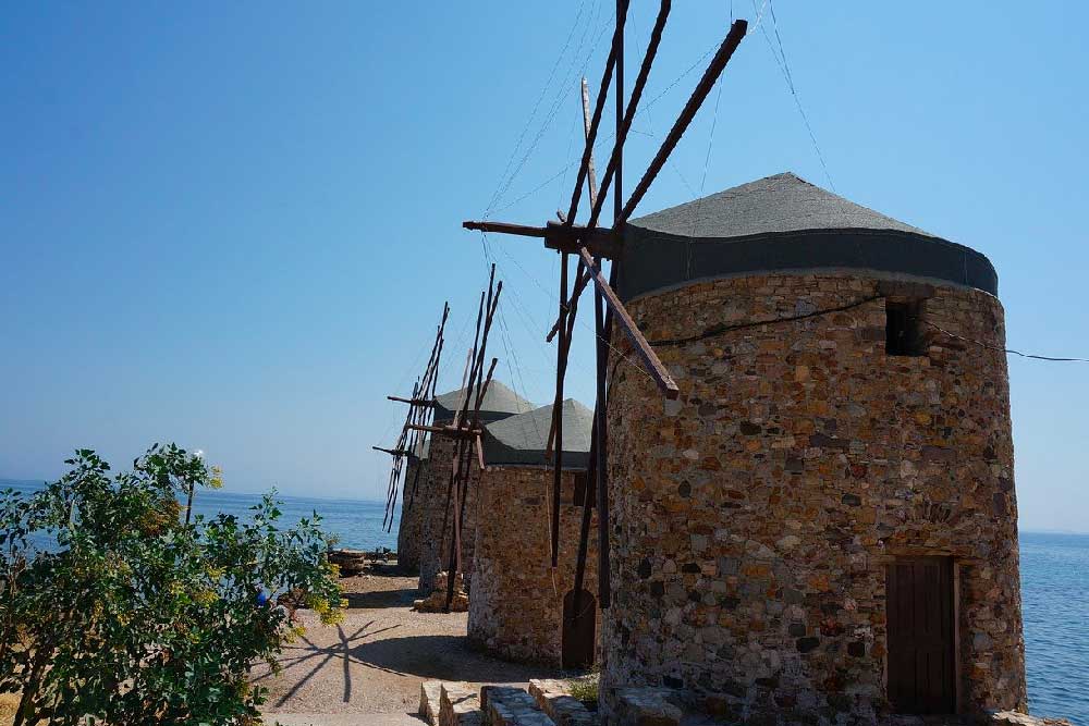 Mulini a vento di Chios