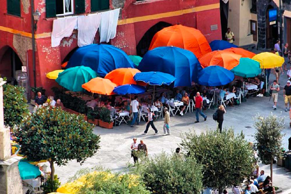 Piazzetta del porto a Vernazza