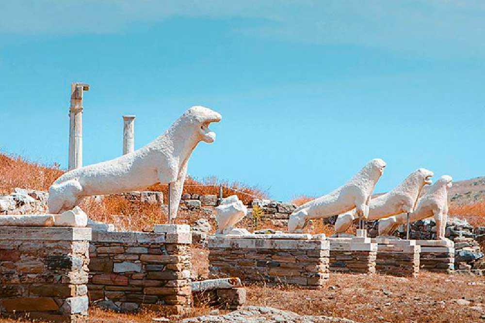 Terrazza dei Leoni Delos