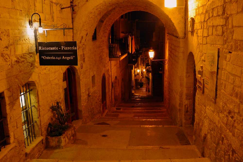 centro storico di Vieste