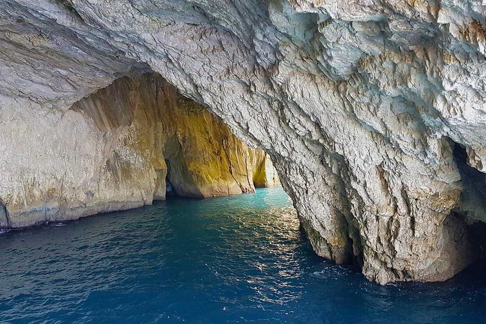 le Grotte blu Paxos