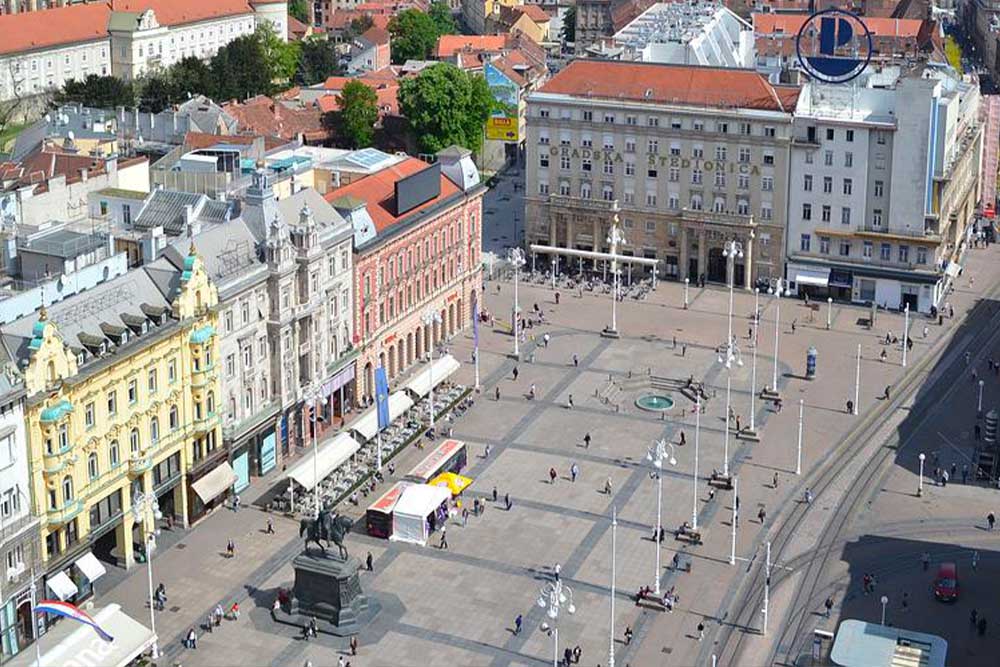 Piazza Jelacic Zagabria