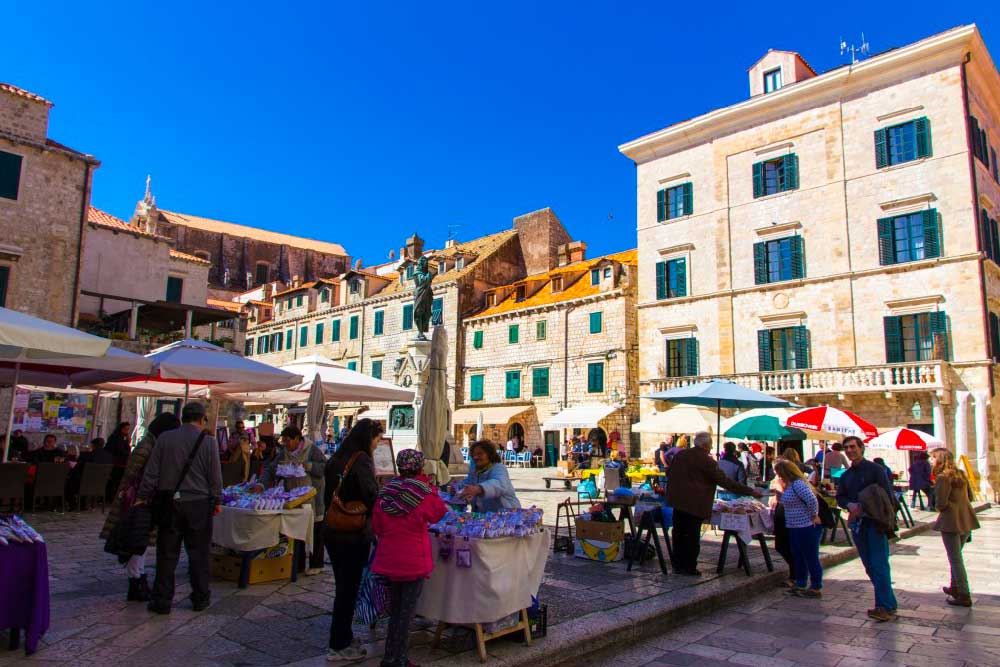 mercato di Dubrovnik