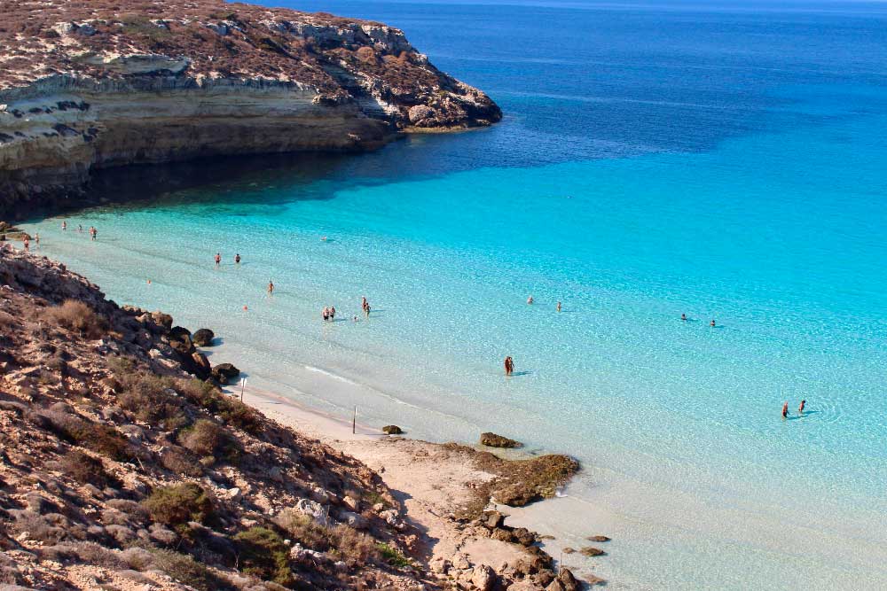 spiagge di Lampedusa
