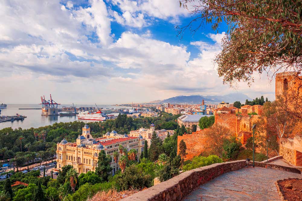 l'Alcazaba di Malaga