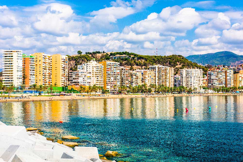 spiagge di Malaga